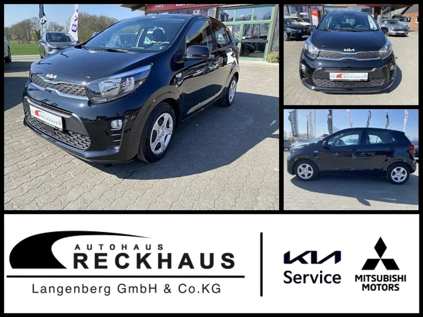 Kia Picanto 1.2 ED7 DRIVE Klima Sitzheizung Fenster el. Černá - 1