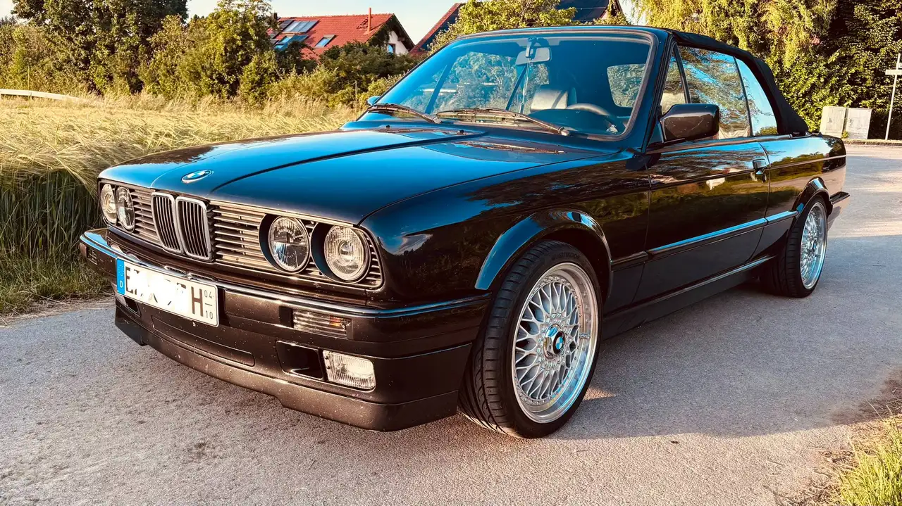 BMW 318i E30 Cabrio SCHMUCKSTÜCK Top Zustand Sammlerstück H Zulassung Oldtimer, foto 5
