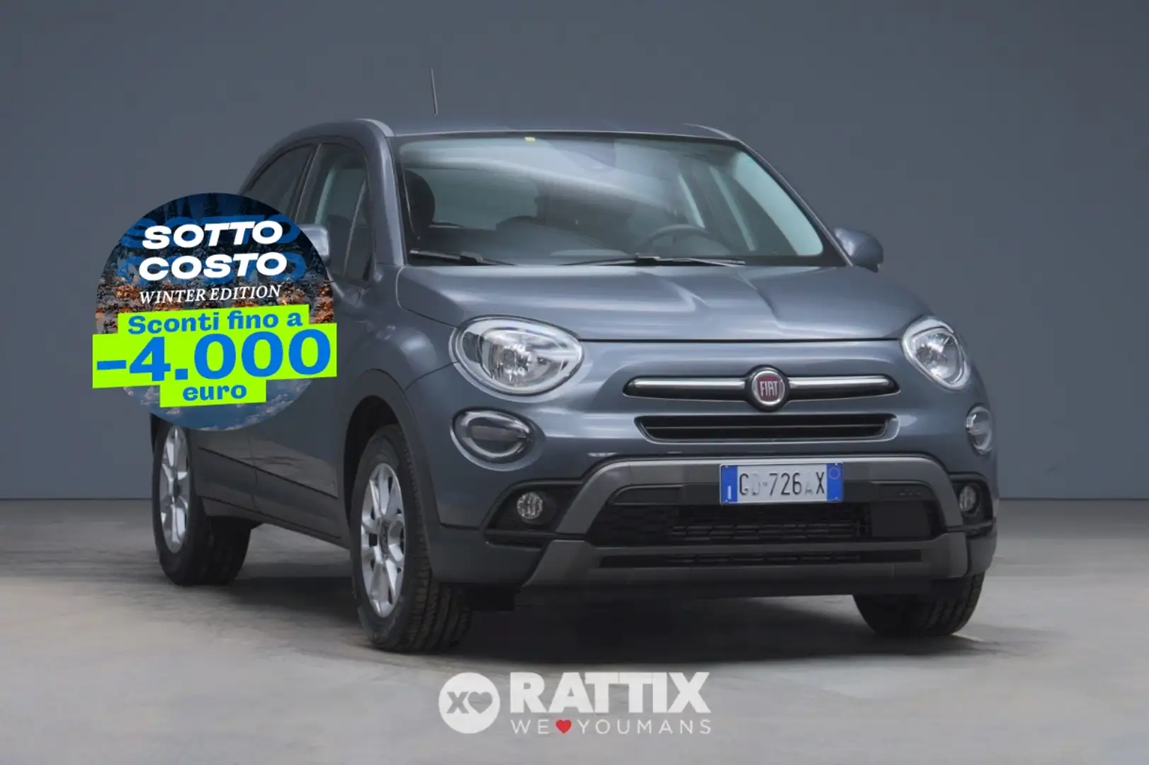 Fiat 500X 1.3 MJT 95CV Business Grigio - 1
