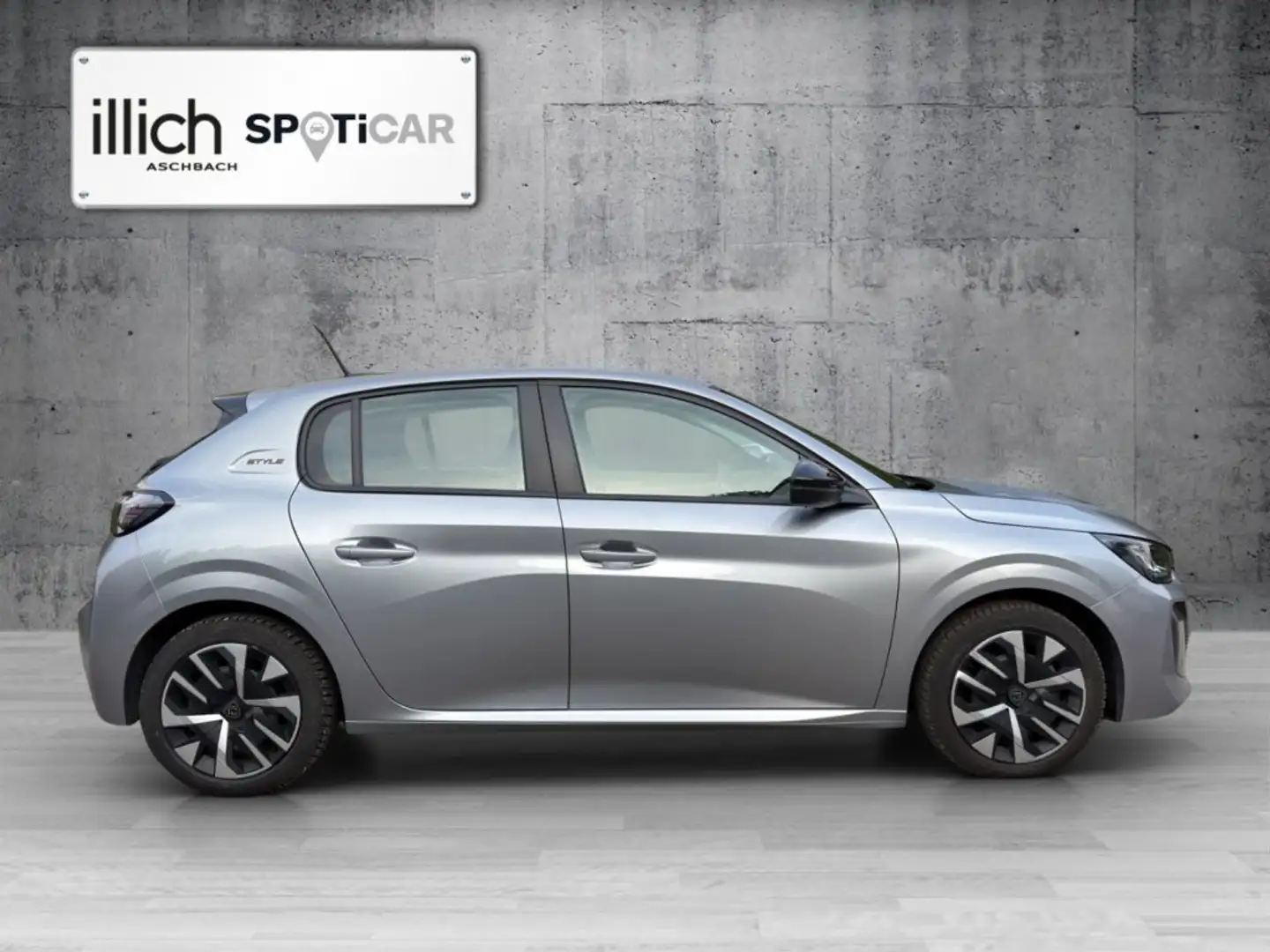 Peugeot 208 STYLE Benzin 100 6-Gang Grau - 2