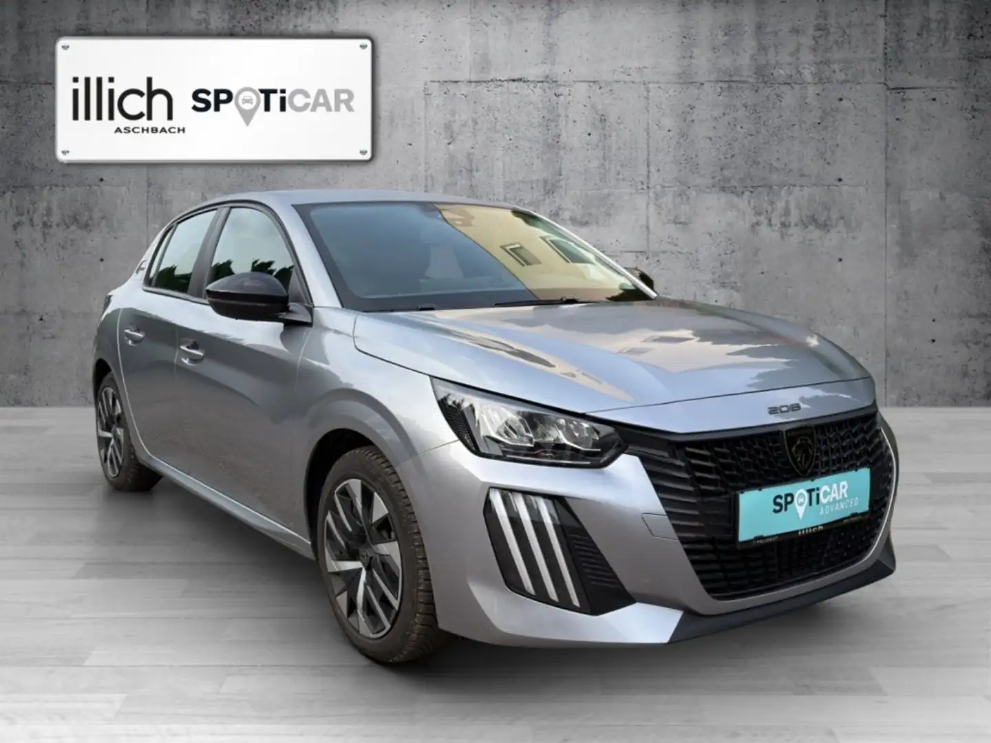 Peugeot 208 STYLE Benzin 100 6-Gang Grau - 1