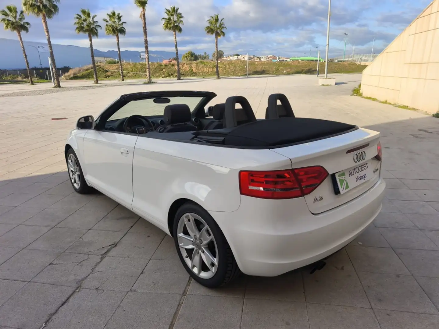 Audi A3 Cabrio 1.9TDI Ambition Blanc - 2