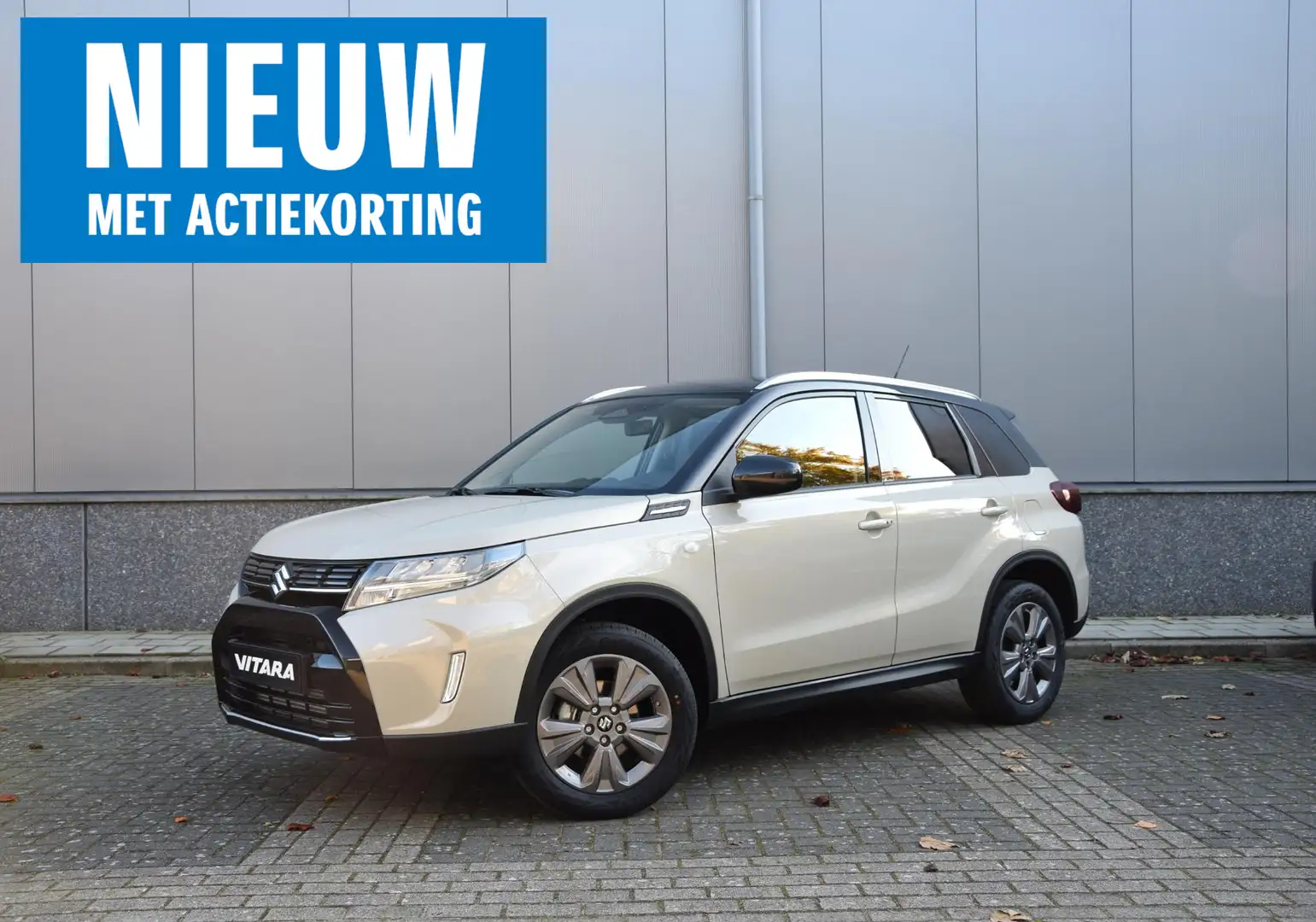 Suzuki Vitara 1.4 Boosterjet Select Smart Hybrid | €1.750,- acti Beige - 1