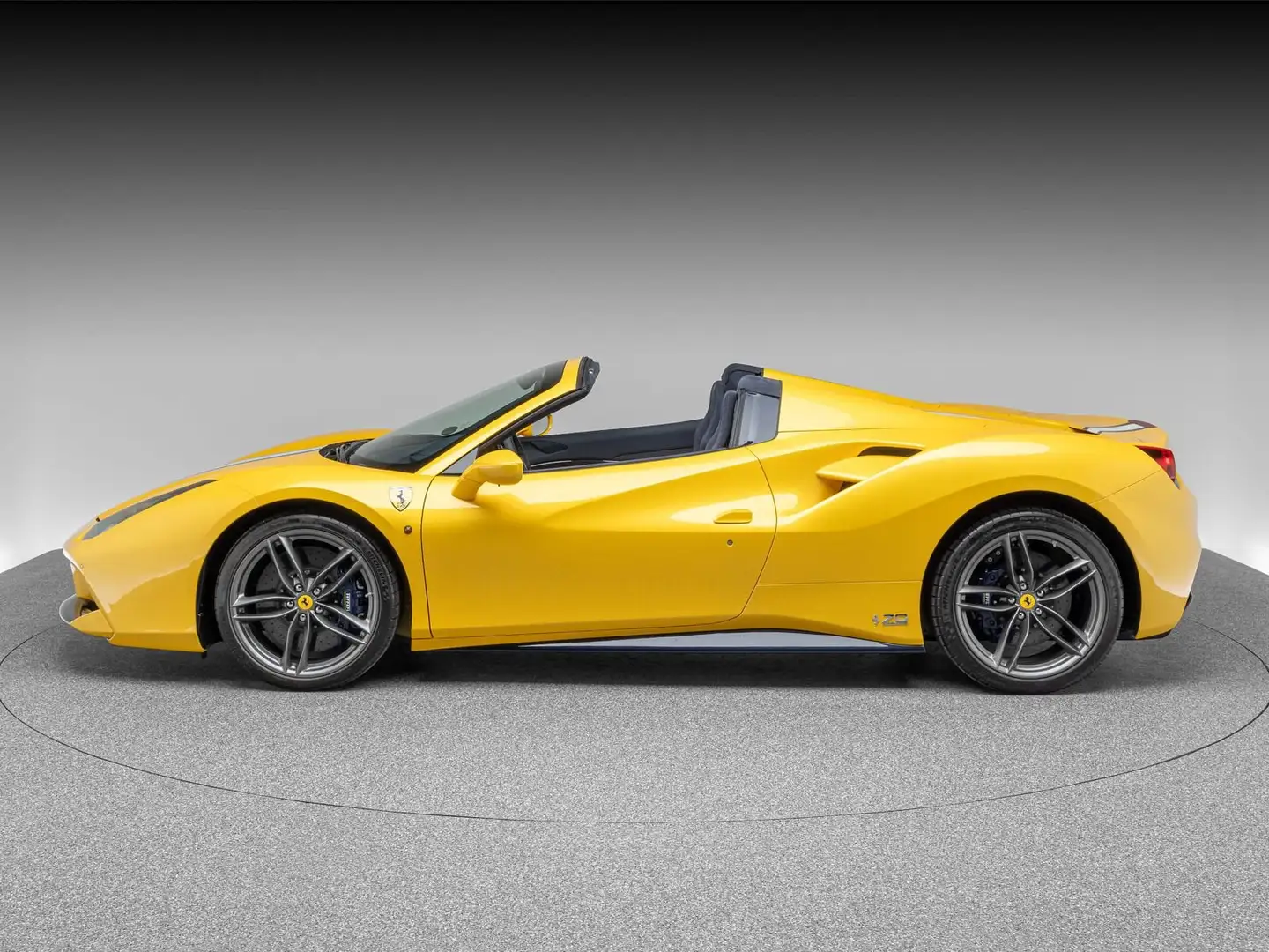Ferrari 488 Spider 70 ANNI TAILOR MADE Geel - 2