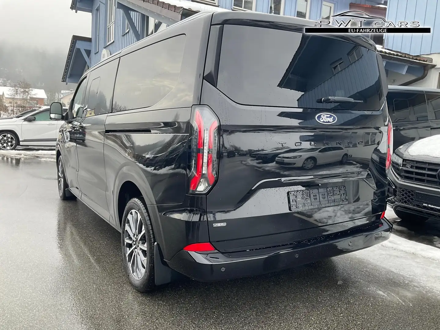 Ford Tourneo Custom L2 2.5 PHEV Titanium X, Leder, 8-Sitzer, B&O, e... Schwarz - 2