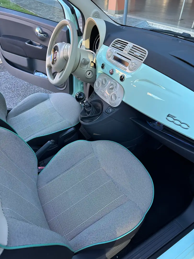 Fiat 500 500 III 1.2 Lounge 69cv my14 Verde - 2