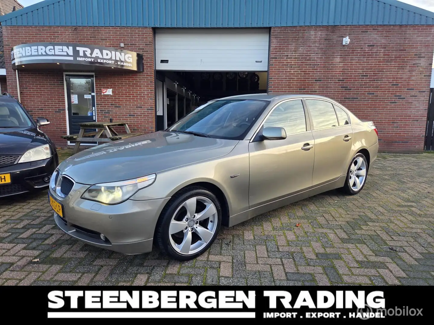 BMW 520 5-serie 520i 6Bak 2003 NIEUWE APK/SCHERPE PRIJS Groen - 1