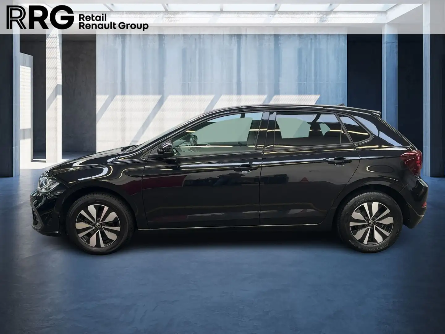 Volkswagen Polo VI 1.0 TSI MOVE NAVI PTS Nero - 2