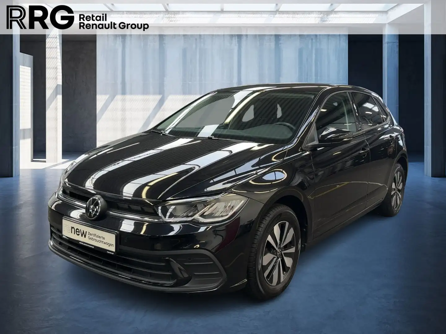 Volkswagen Polo VI 1.0 TSI MOVE NAVI PTS Schwarz - 1