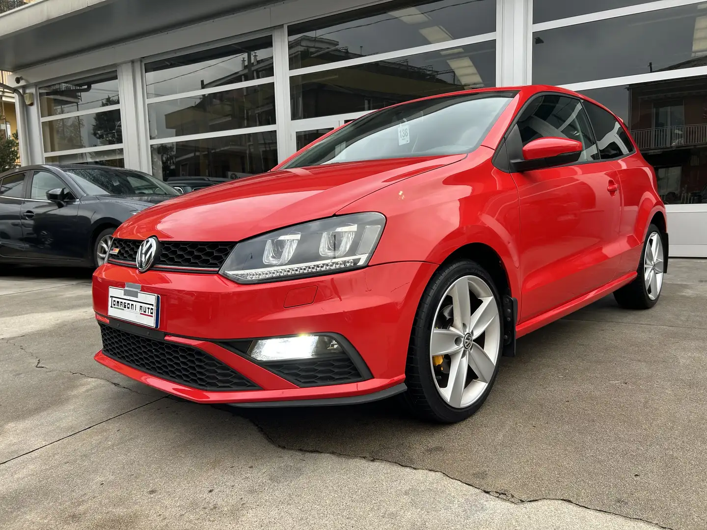 Volkswagen Polo Polo V 3 Porte 1.2 tsi R-Line 105cv Rosso - 1