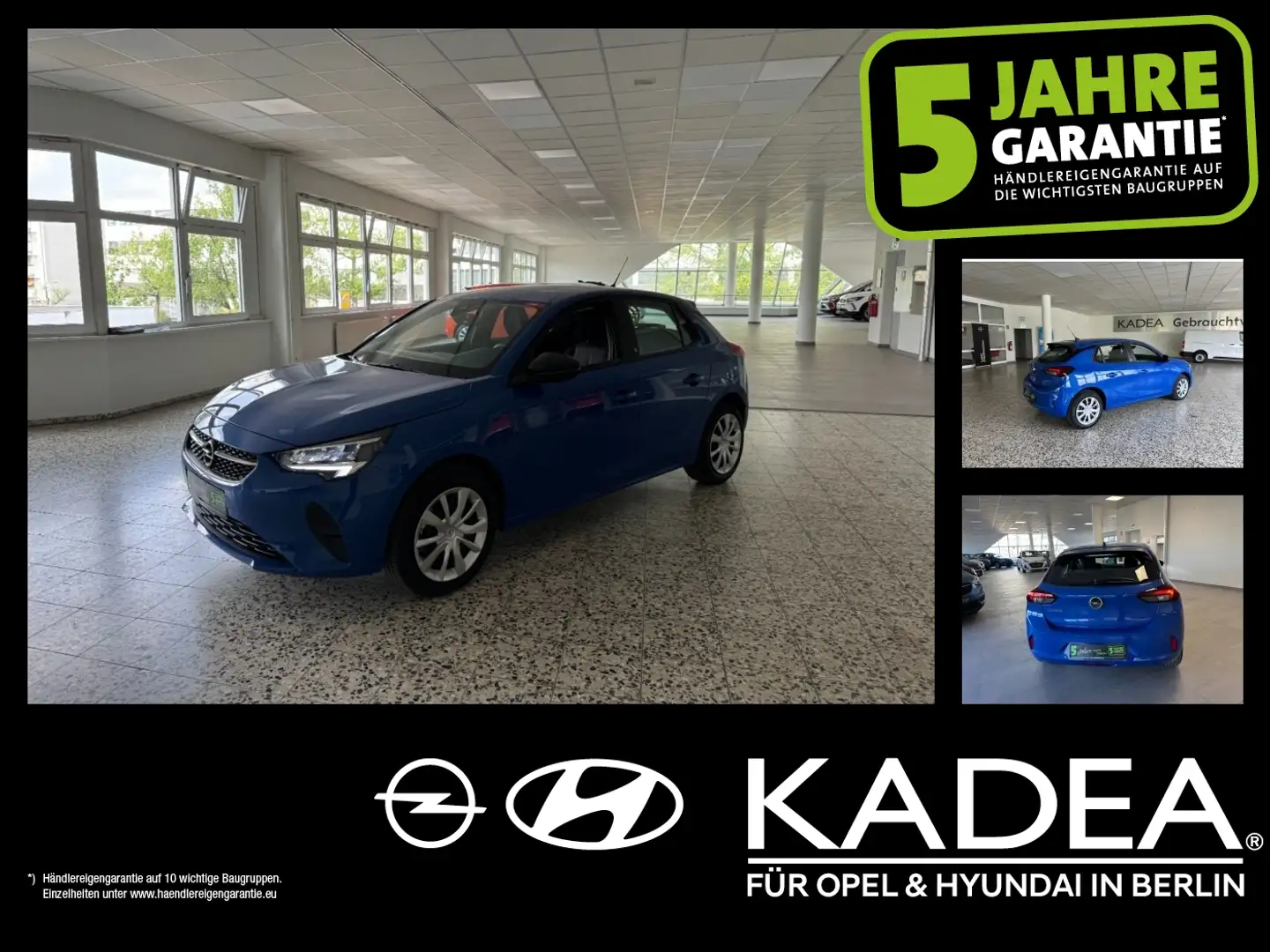 Opel Corsa F  e Edition TAGESZULASSUNG MirrorLink Blau - 1