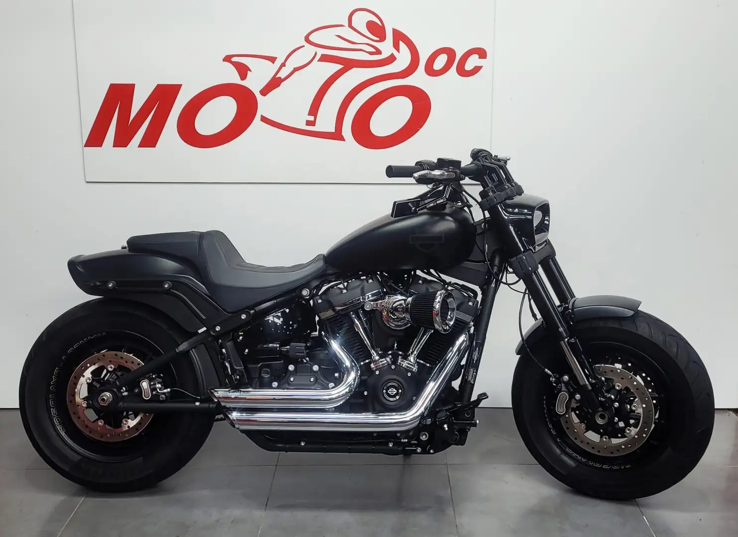 Harley-Davidson Fat Bob 114     ***MOTODOC.BE*** Чорний - 1