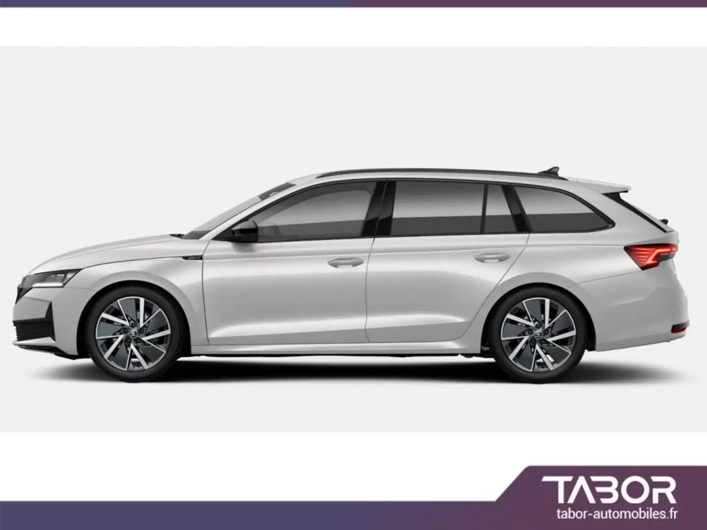 Skoda Octavia Combi TDI DSG Sportl Matrix attel Bianco - 2