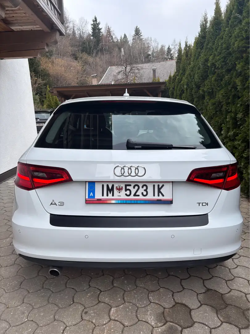 Audi A3 A3 SB Ambiente 1,6 TDI S-tronic Ambiente Weiß - 2
