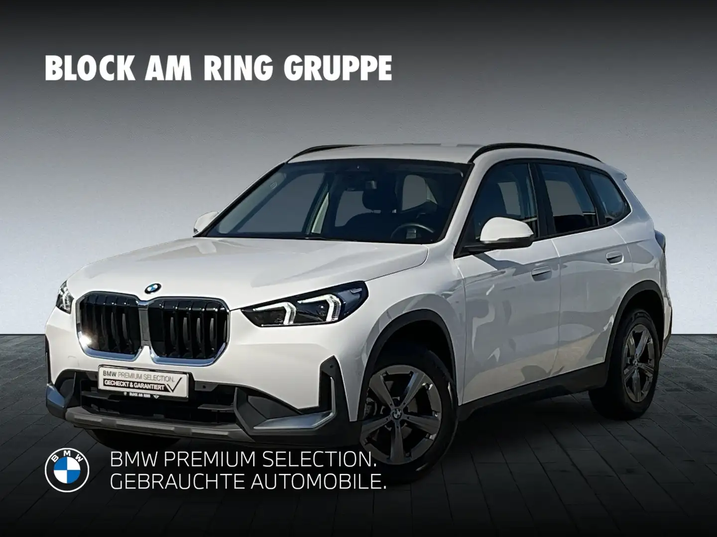 BMW X1 sDrive18i ALED SH AHK PA DAB Weiß - 1