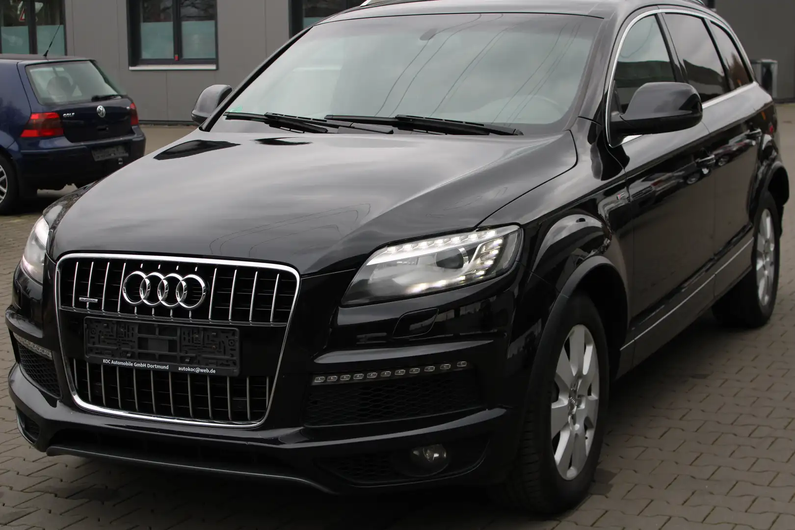 Audi Q7 3.0 TDI quattro S line Sport/adaptive air suspens. Schwarz - 1