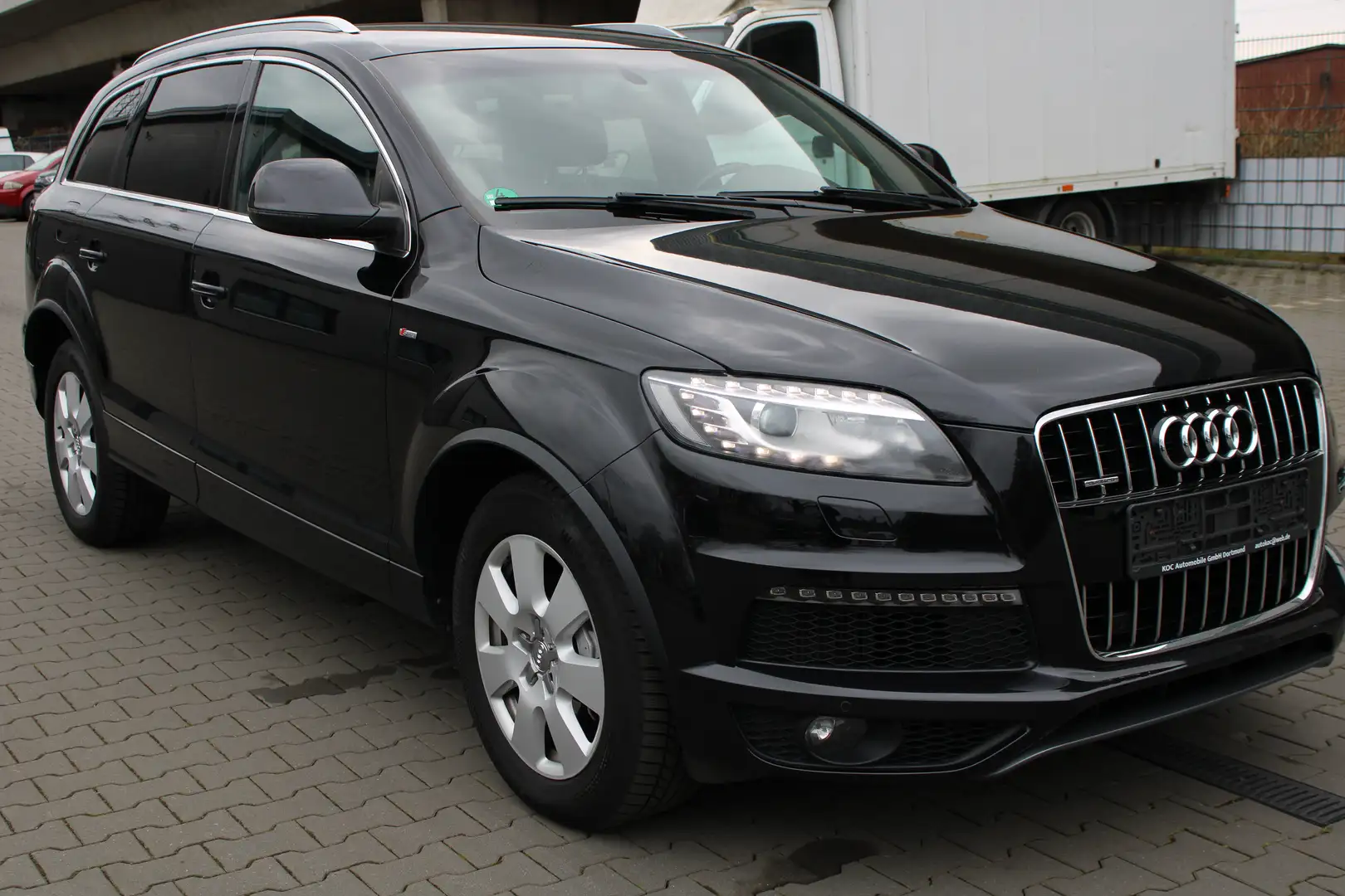 Audi Q7 3.0 TDI quattro S line Sport/adaptive air suspens. Schwarz - 2