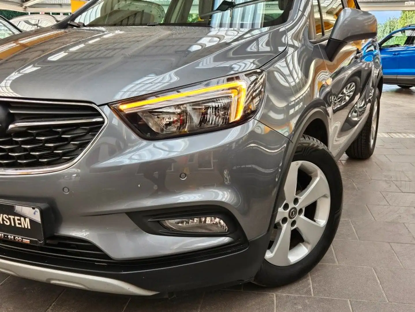 Opel Mokka X 1.4 ECOTEC Turbo*1.Hd*Navi*PDC*SHZ+Lenk* Grau - 2