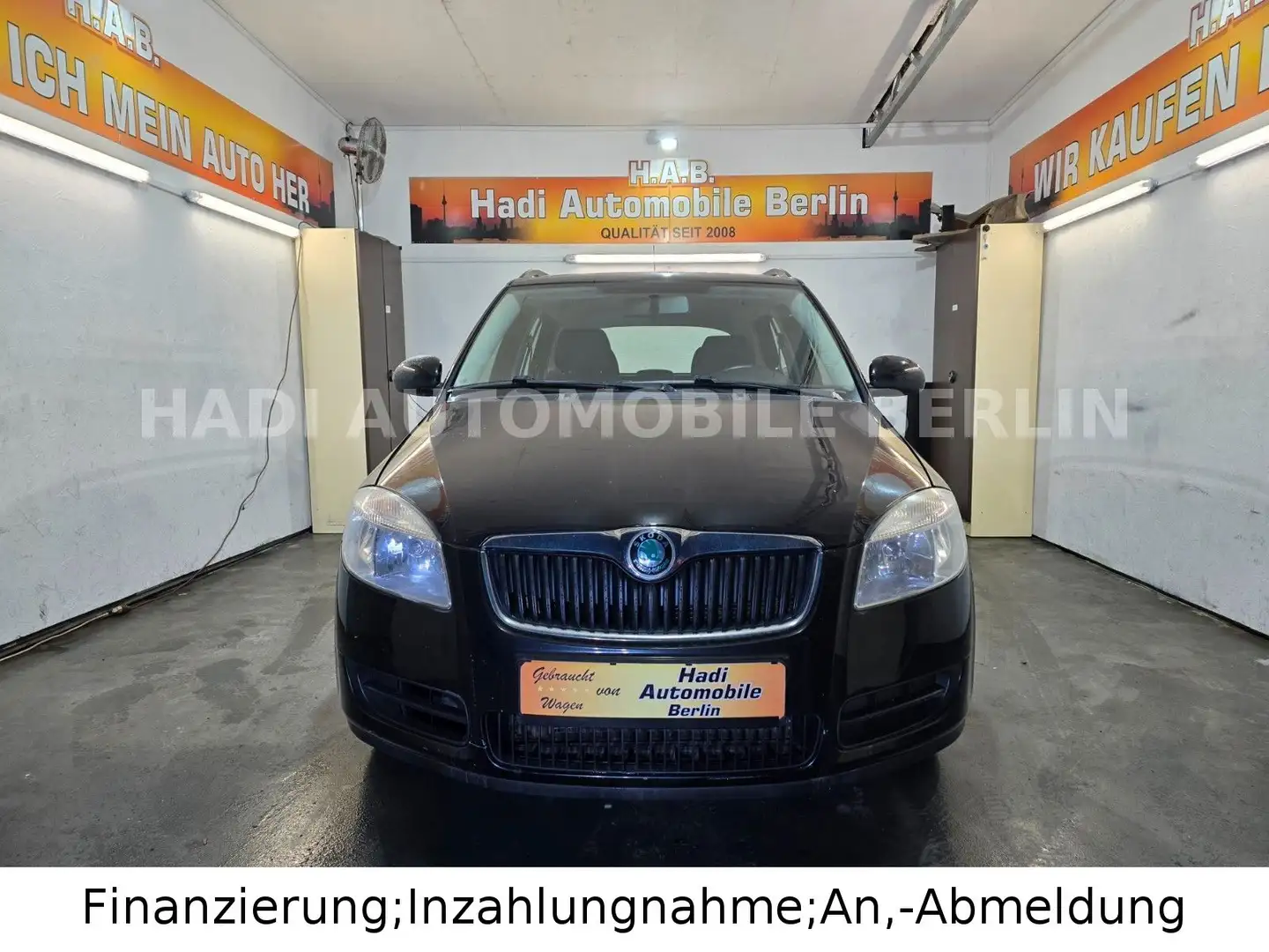 Skoda Fabia Kombi Ambiente 1.4/1.Hand/TÜV Noir - 2