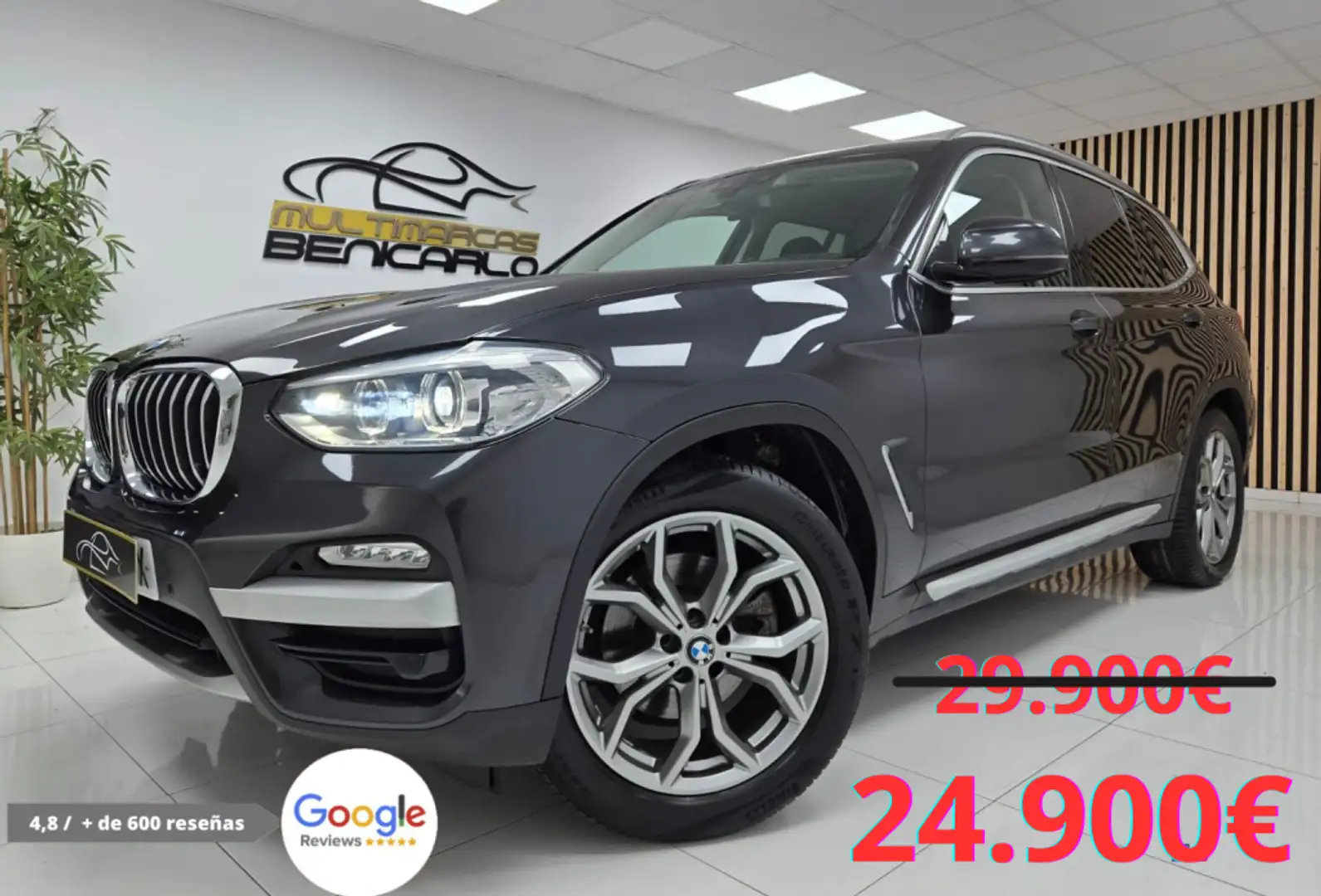 BMW X3 sDrive 18dA Business Negro - 1