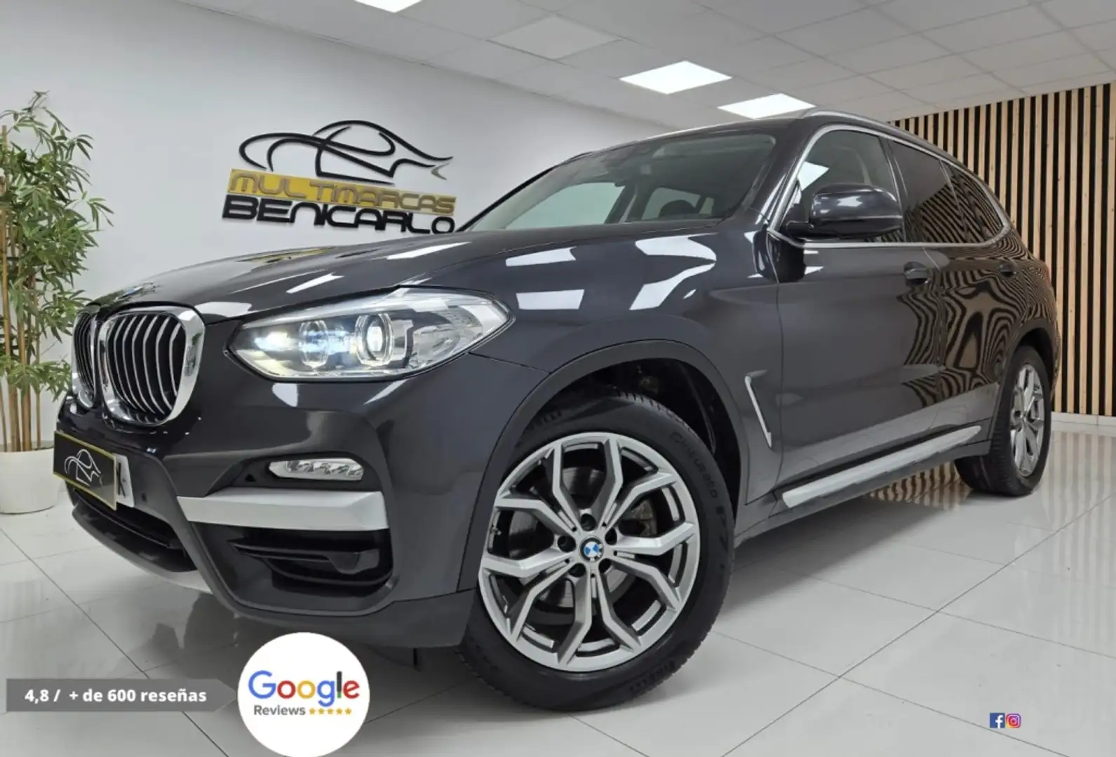 BMW X3 sDrive 18dA Business Černá - 1