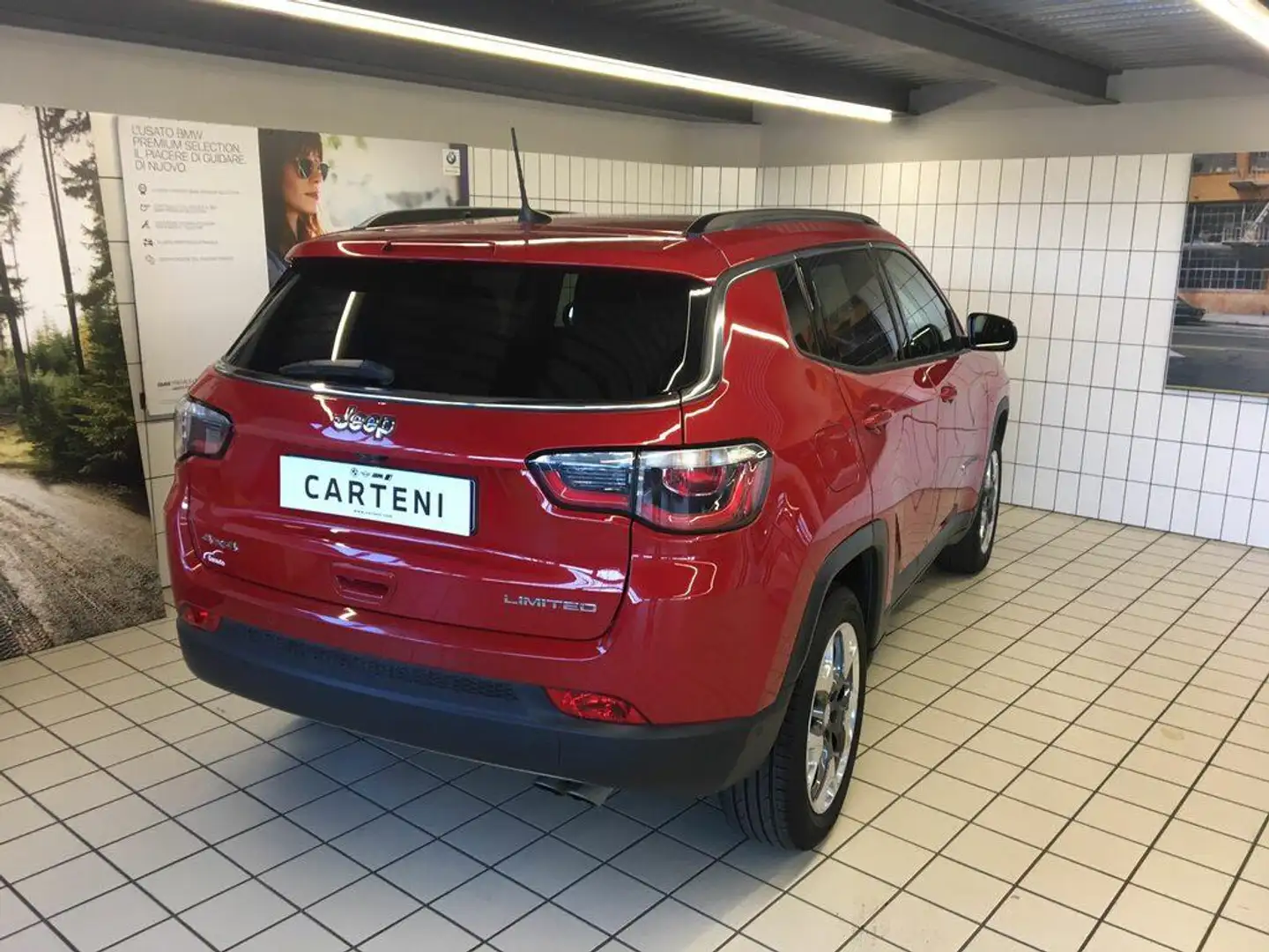 Jeep Compass 1.4 m-air Limited 4wd 170cv auto my19 Rosso - 2