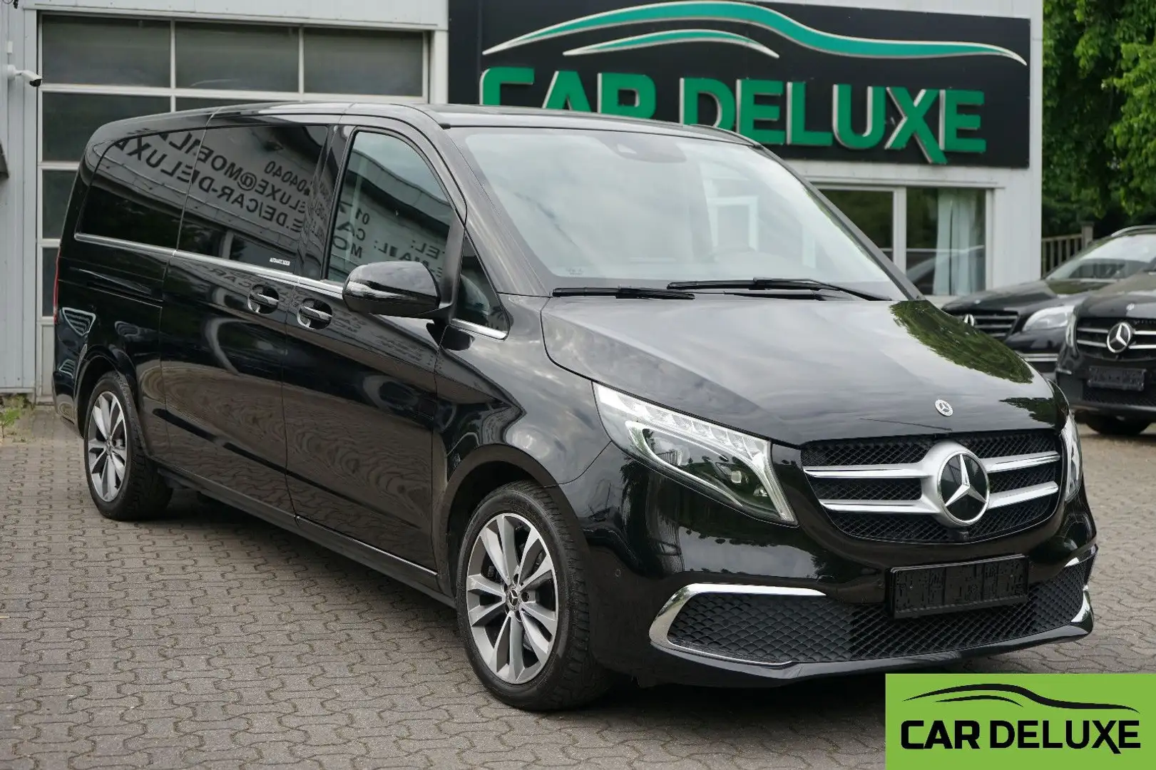 Mercedes-Benz V 300 V300d EXTRALANG*AVANTGARDE*8SITZ*E-TÜREN*AIRMATI Zwart - 1