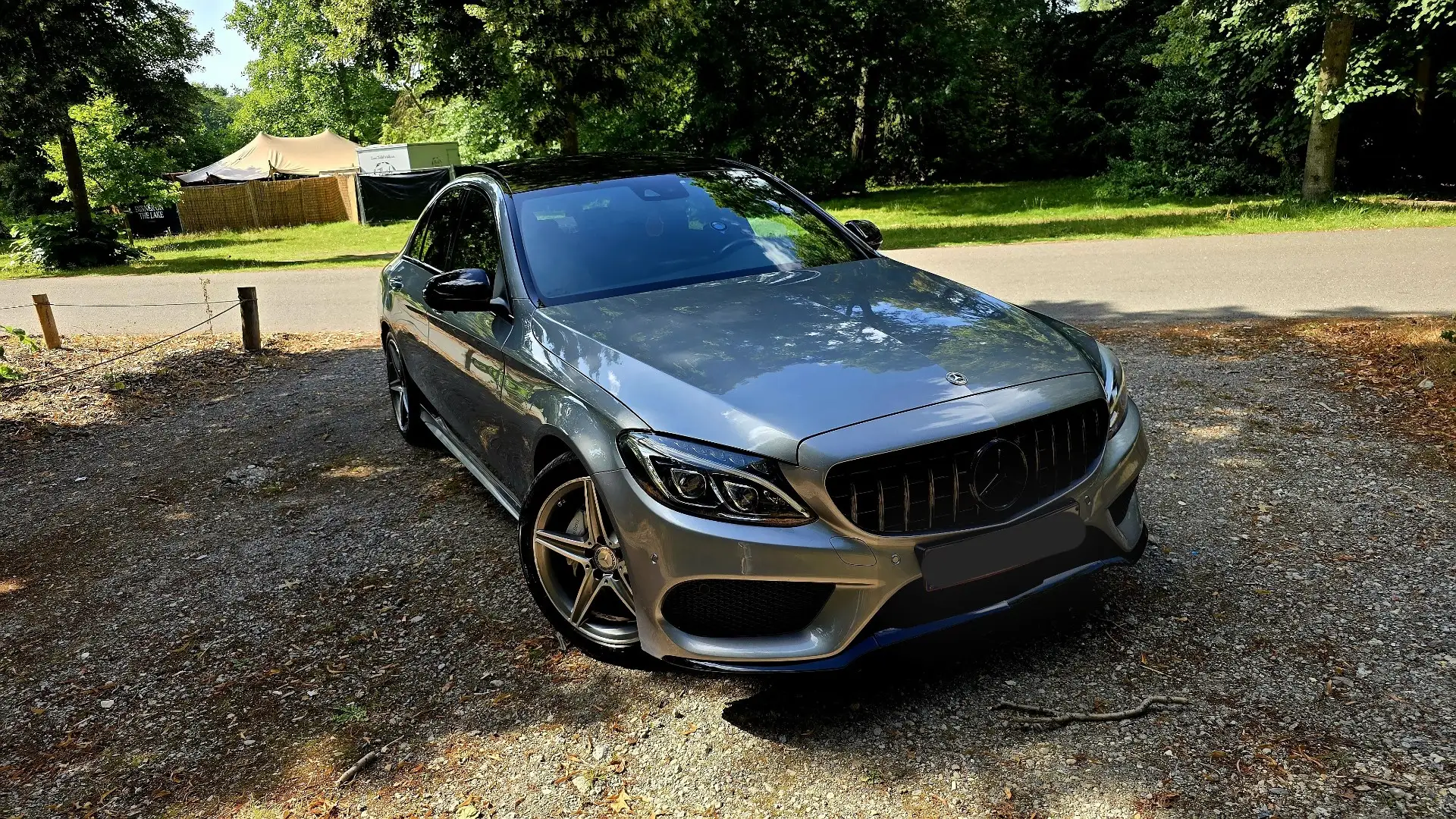 Mercedes-Benz C 220 (BlueTEC) d BlueEFFICIENCY Edition 7G-TRONIC AMG L Gris - 2