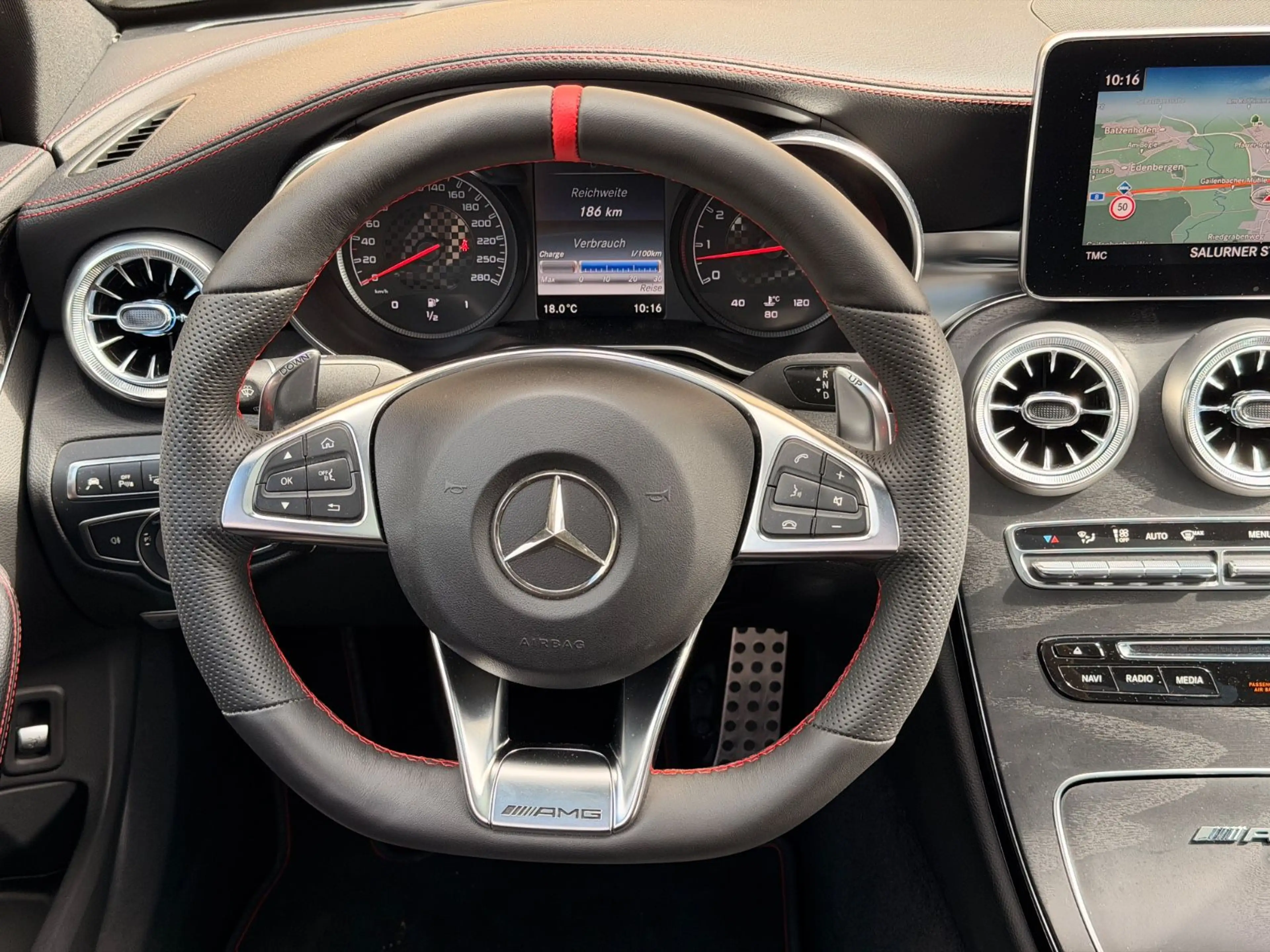 Mercedes-Benz C 43 AMG 4Matic/Pano/Klappe/HUD/ACC/BT/Burmester — photo 7