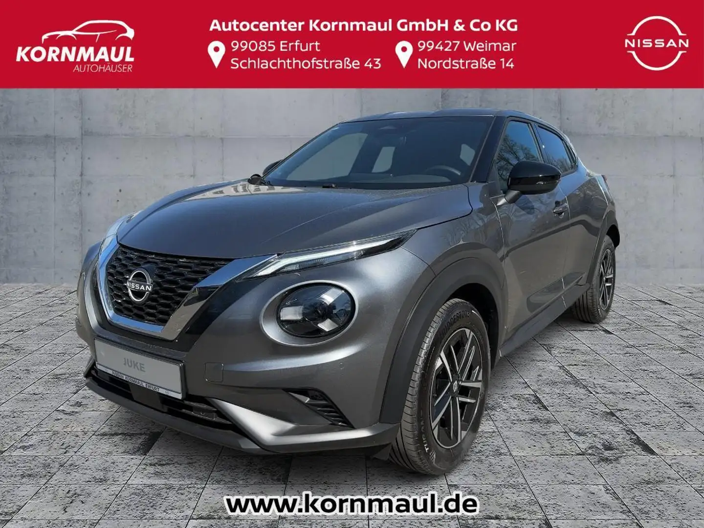 Nissan Juke N-CONNECTA 1.0 DIG-T 114 PS LED+NAVI Grau - 1