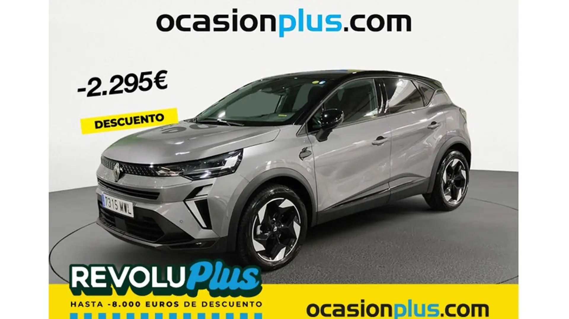 Renault Captur TCe GPF Micro Híbrido Techno 103kW Gris - 1