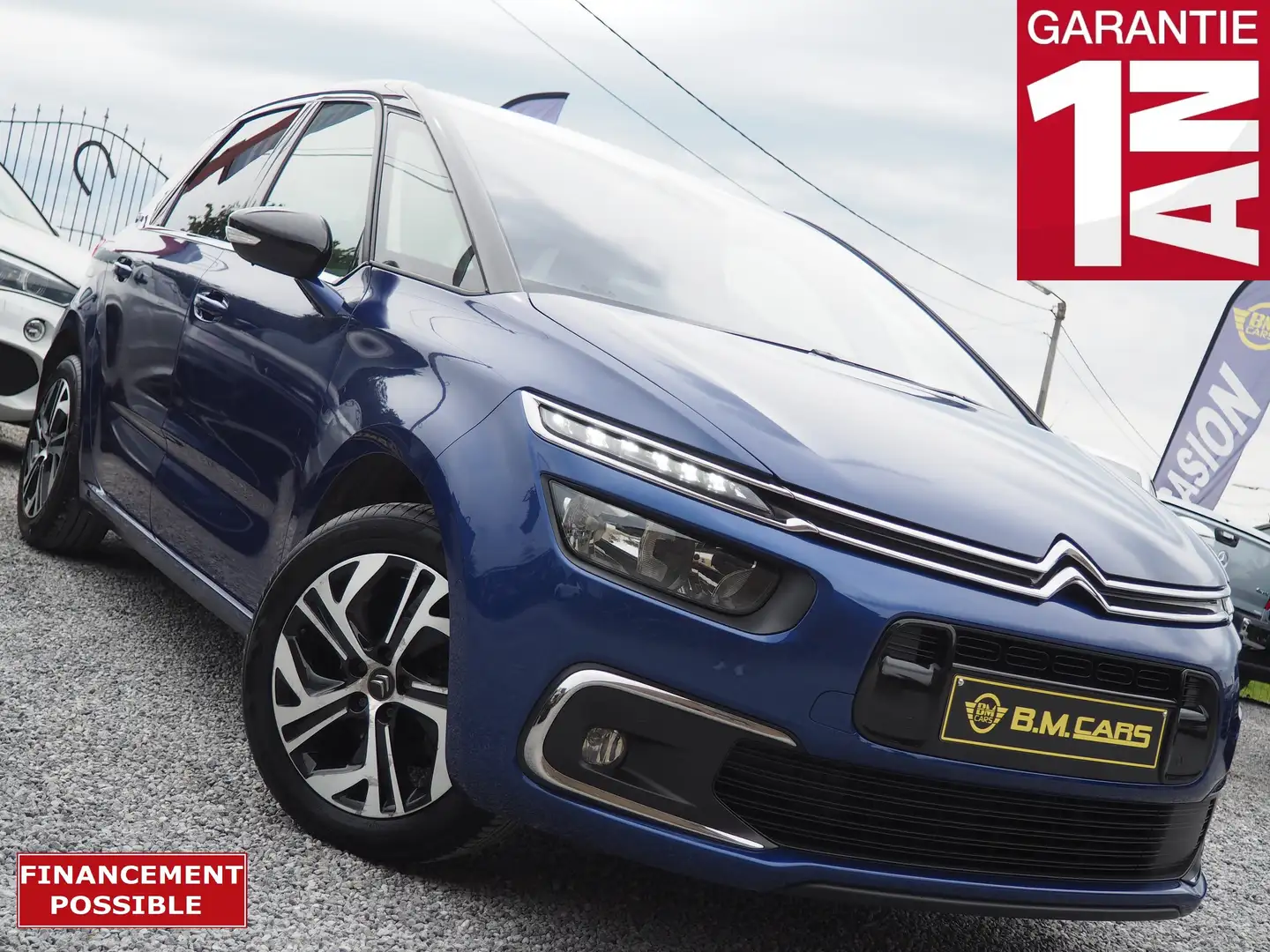 Citroen C4 SpaceTourer ✅ PACK LOUNGE ✅1.2✅ Full Options ✅GARANTIE Blauw - 1