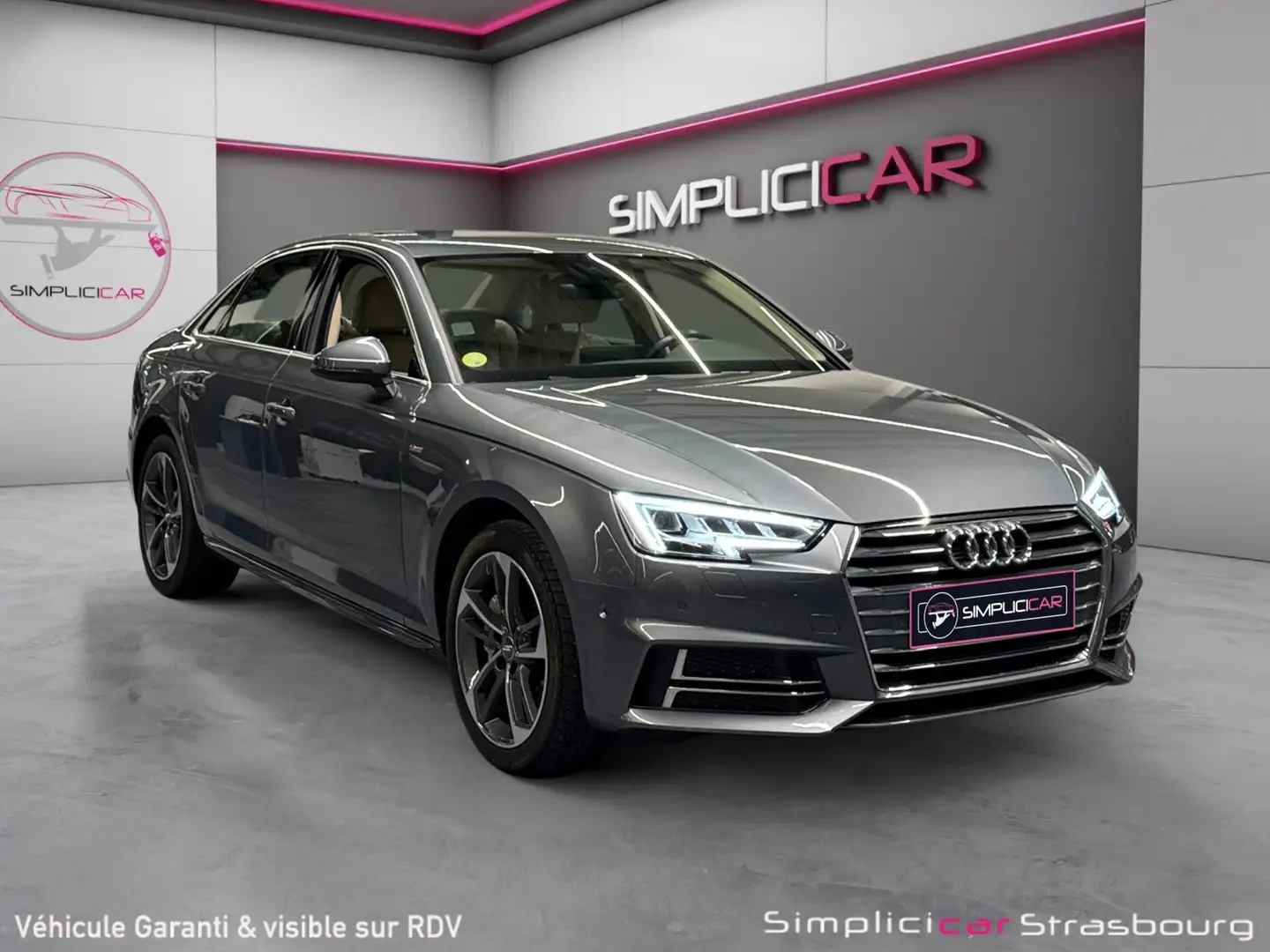 Audi A4 A4 2.0 TDI 190 S tronic 7 Quattro Design Luxe Grau - 1