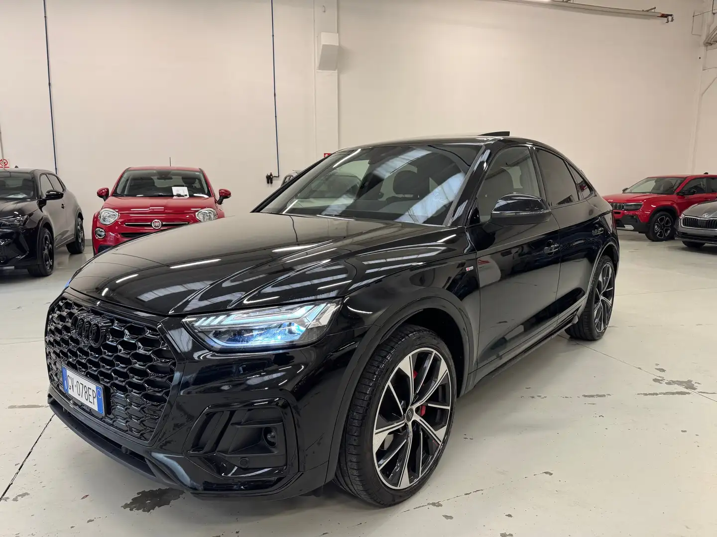 Audi Q5 40  Tdi Mhev S line IDENT. BLACK 204CV  s-tronic Nero - 1