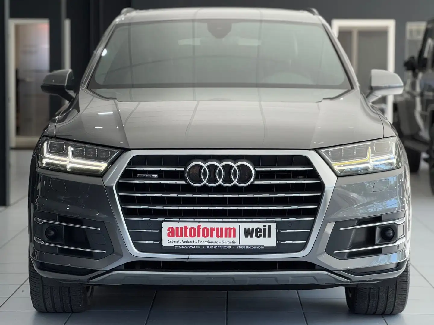 Audi Q7 3.0 TDI Qu. *S-LINE+*MTRX*NAVI*MMI*4xSHZ* Grau - 2