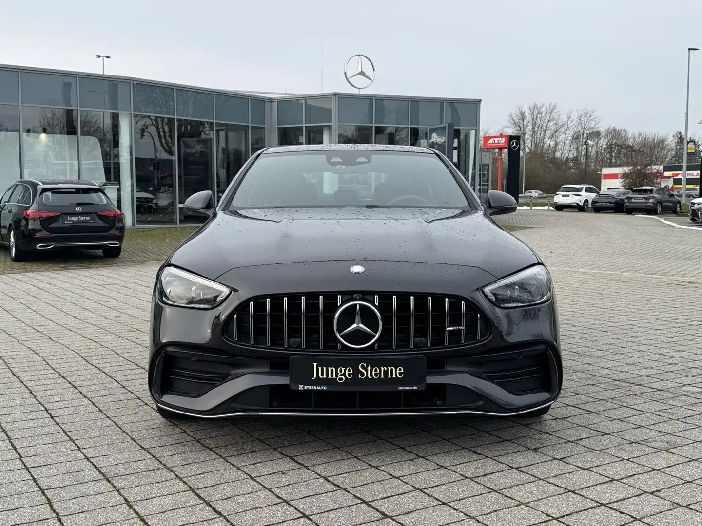 Mercedes-Benz C 43 AMG C 43 4M PerfoSitz StHz Pano DigiLight Distro Navi Grau - 2