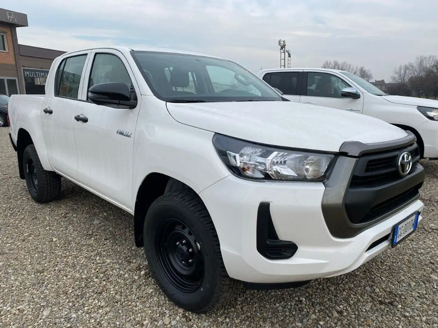 Toyota Hilux 2.4 D-4D 4WD 4 porte Double Cab Comfort Bianco - 2