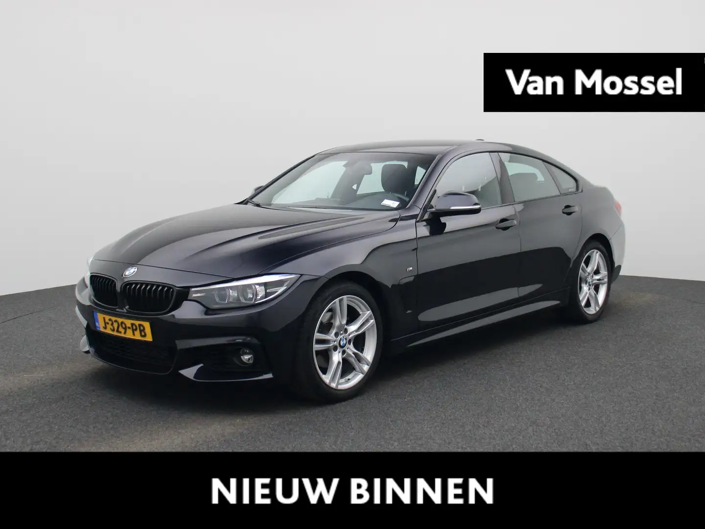 BMW 418 4-serie Gran Coupé 418i M Sport Corporate Lease | Zwart - 1