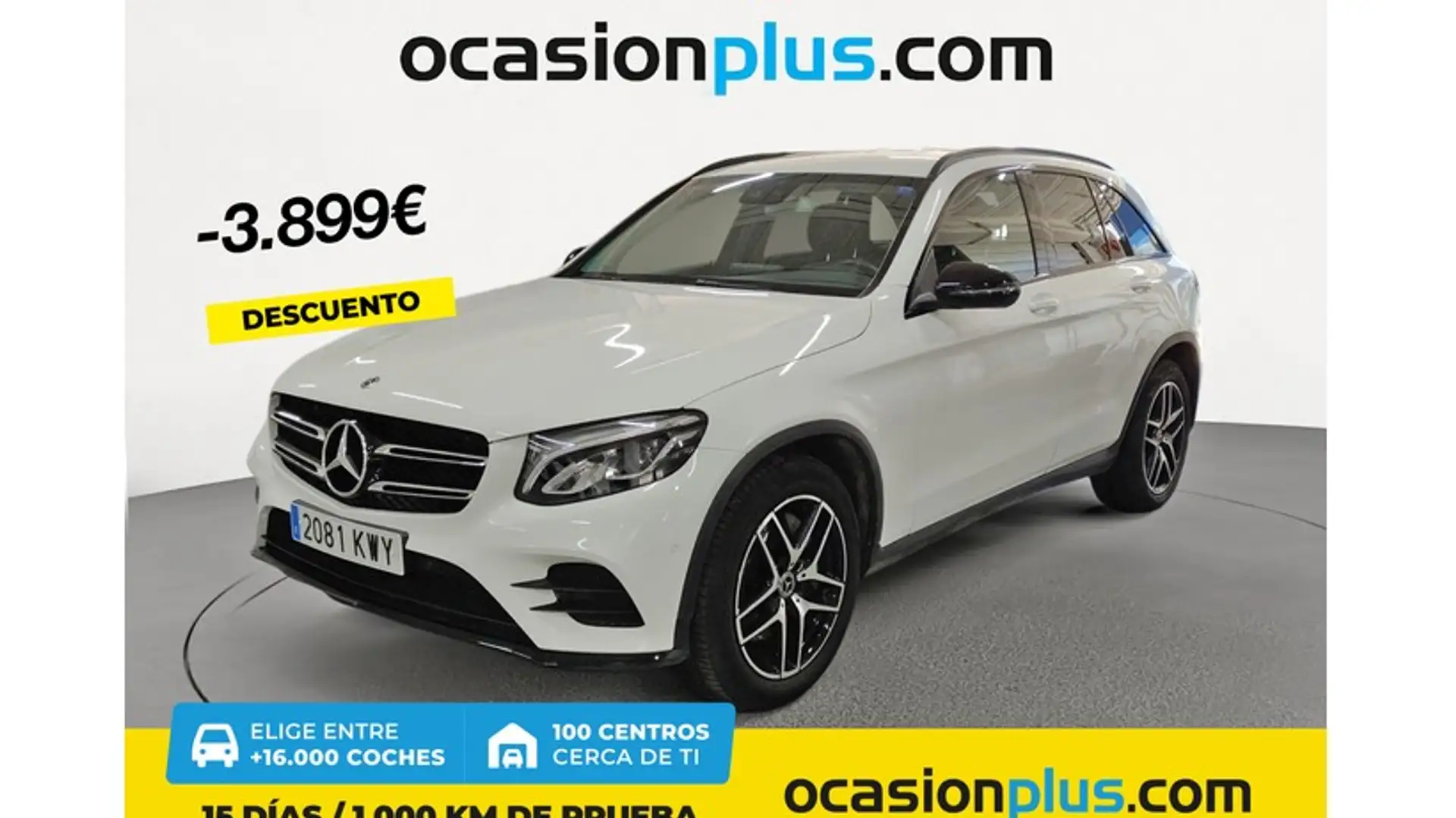 Mercedes-Benz GLC 250 4Matic Aut. Blanc - 1