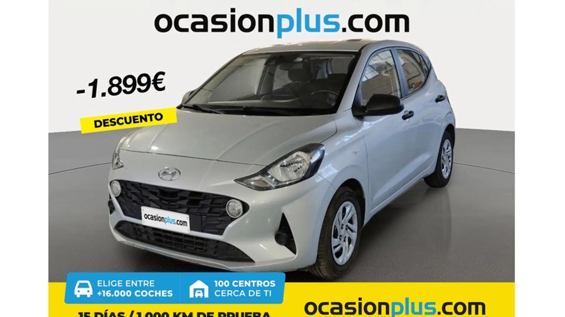 Hyundai i10 1.0 MPI Klass Plateado - 1