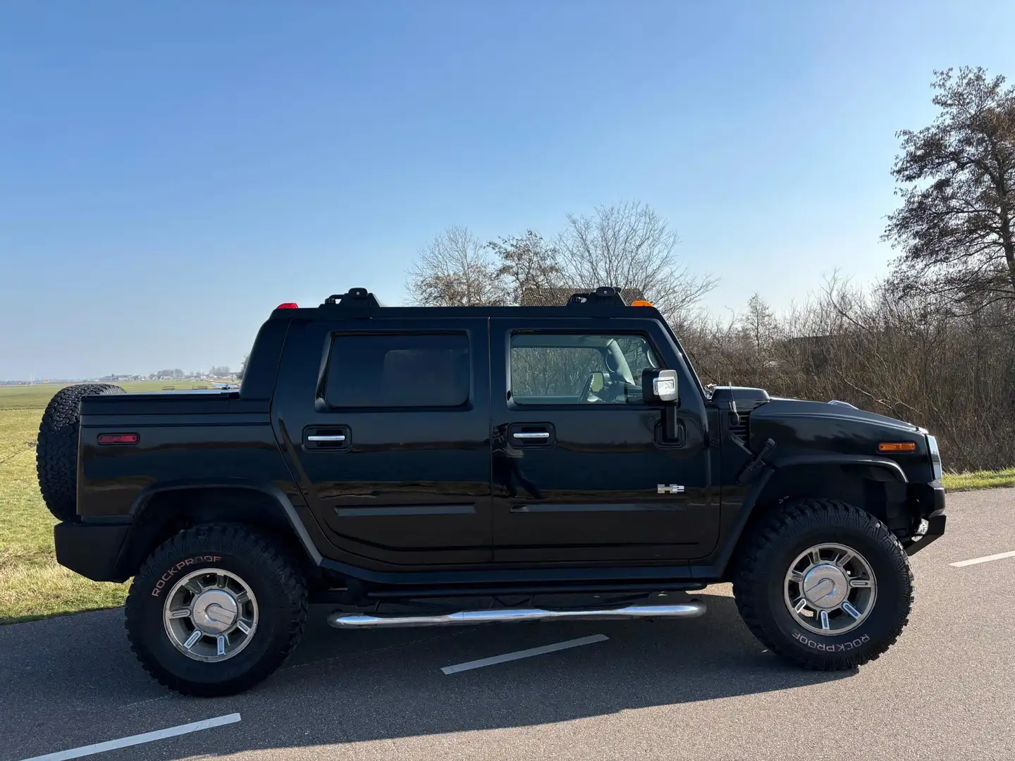 HUMMER H2 6.0 V8 SUT Exclusive Pano Navi Leer Automaat NAP Fekete - 2
