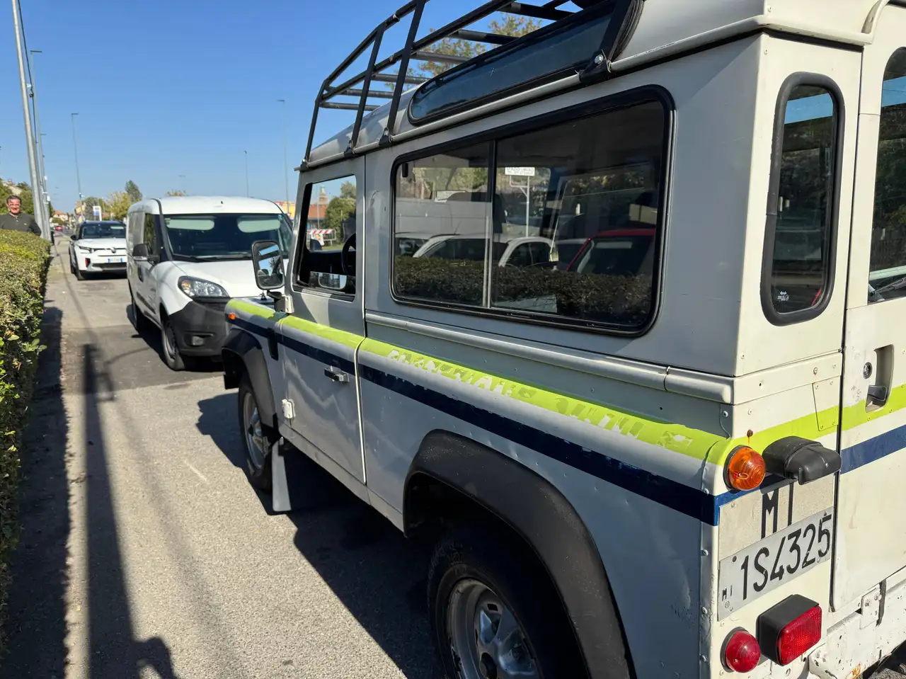 Land Rover Defender 90 2.5 tdi County SW 5 POSTI VERRICELLO GANCIO, foto 9