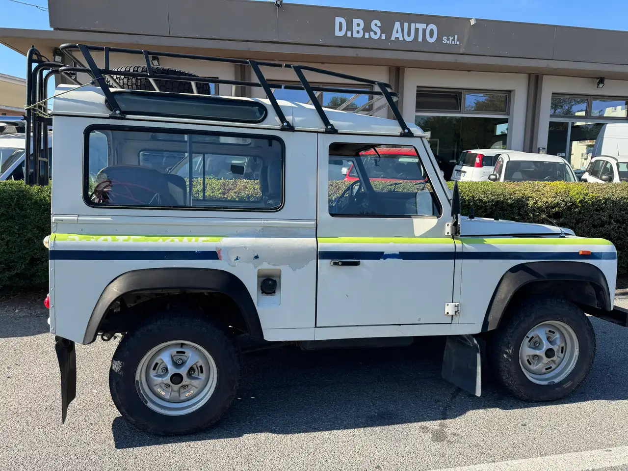 Land Rover Defender 90 2.5 tdi County SW 5 POSTI VERRICELLO GANCIO, foto 6