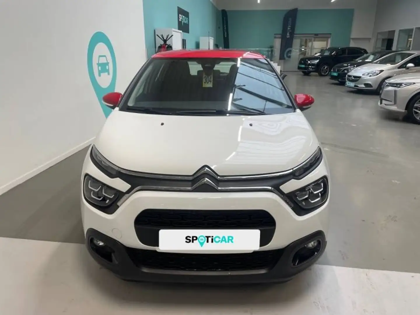 Citroen C3 3 1.2 PureTech 83 S&S MAN Shine Blanc - 2