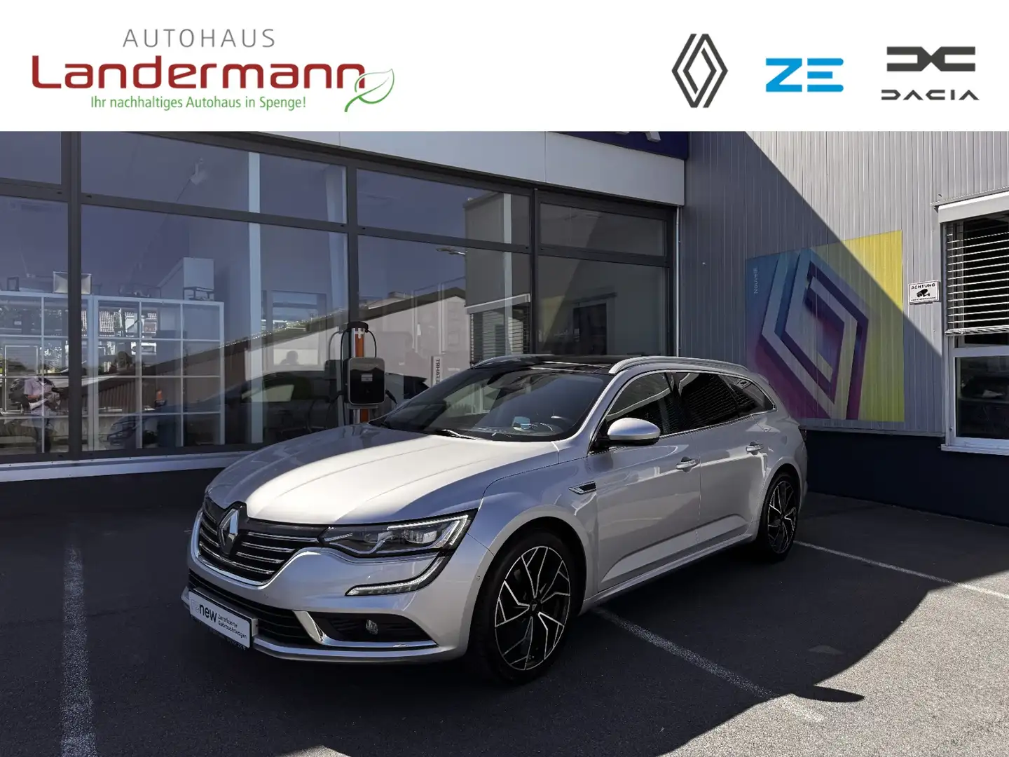 Renault Talisman LIMITED TCE 160 EDC AHK+LEDER+PANO+ACC Silber - 1