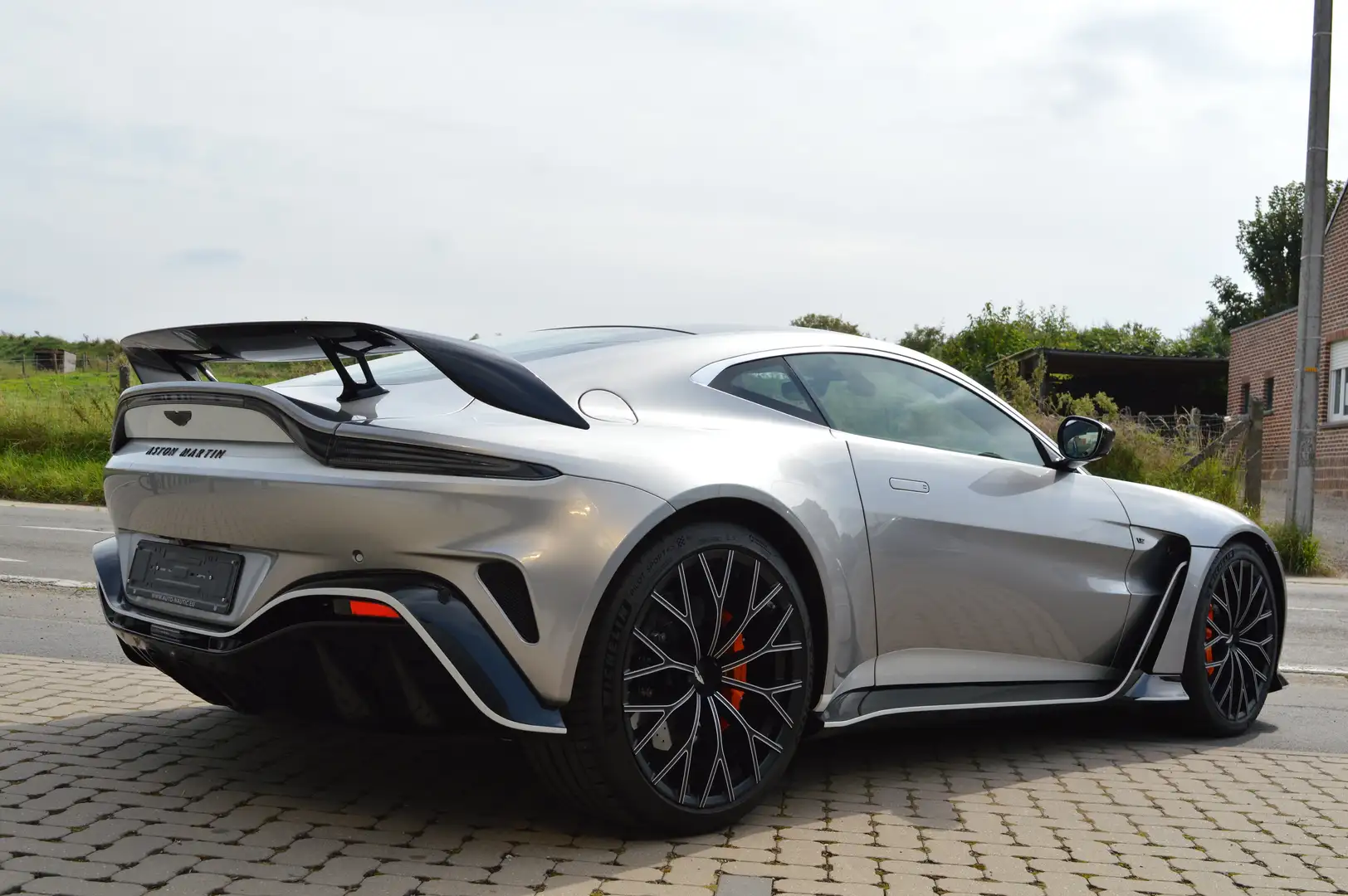 Aston Martin Vantage 5.2i V12 coupé édition limité ! Argintiu - 2