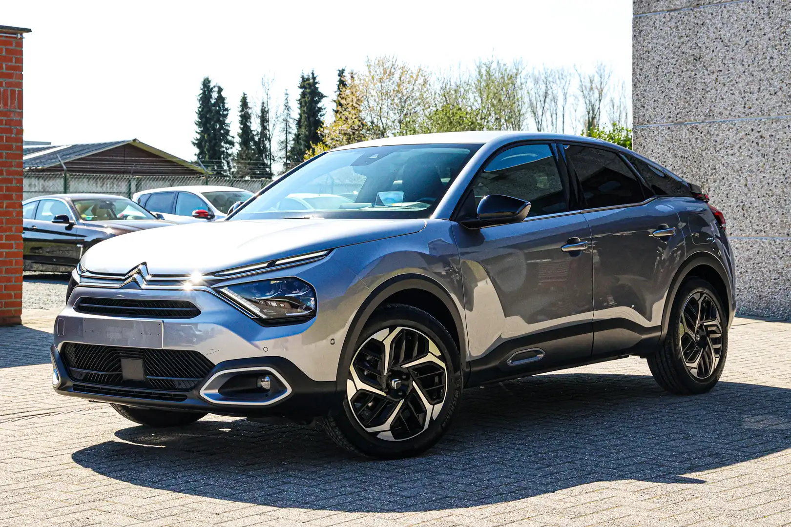 Citroen C4 MAX-UITVOERING*AUTOMAAT*LEDER*CAMERA*HEAD-UP-DISPL Argent - 1