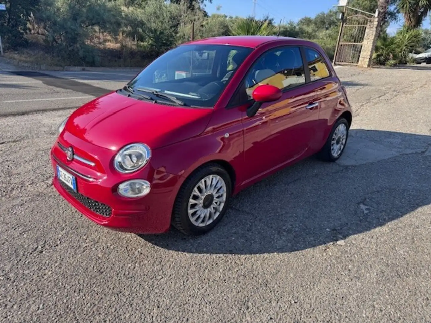 Fiat 500 1.0 Hybrid Lounge Rosso - 1