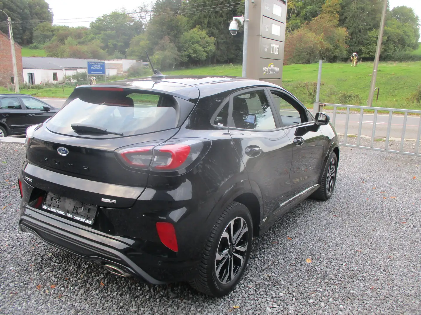 Ford Puma Puma 1.0 EcoBoost mHEV ST-Line (EU6d) Zwart - 2
