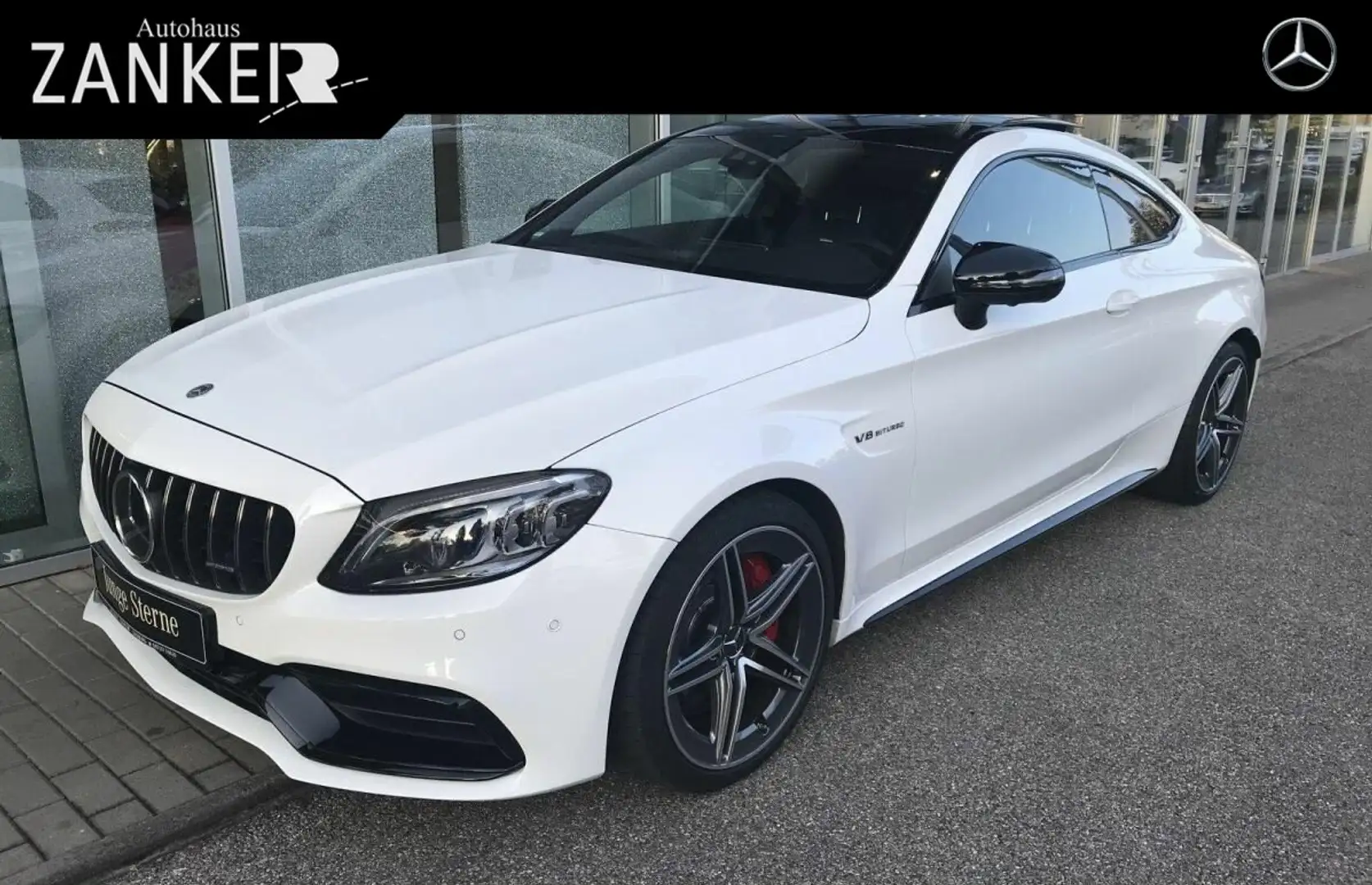 Mercedes-Benz C 63 AMG AMG C 63 S Coupé PANO*360*DISTR*Driver´s*NIGHT* Weiß - 1